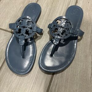 Tory Burch Blue Miller Sandals